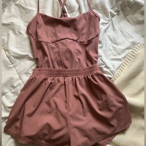 PINK Ultimate Runsie Active Romper